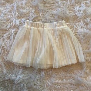 Hanna Andersson tulle pleated skirt